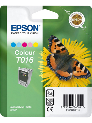Epson - C13T016401 - Ink T016 multicoloured, C13T016401, Epson