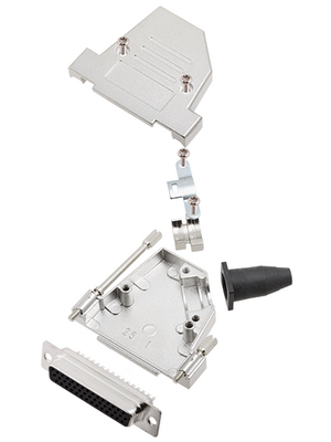 Encitech Connectors - DTSL25-LJSRG-S-HDS44-K - D-Sub HD connector kit 44P, DTSL25-LJSRG-S-HDS44-K, Encitech Connectors