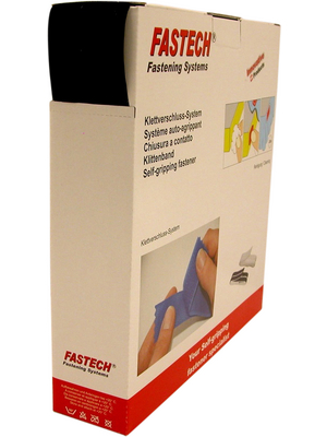 Fastech - B50ST-JV999925 - Self-adhesive hook-and-loop fasteners black 25.0 m x50 mm, B50ST-JV999925, Fastech