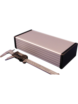 Hammond - 1455N2202 - Metal enclosure, clear, 103 x 220 x 53 mm, Aluminium, 1455N2202, Hammond