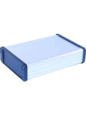 Hammond - 1457J1201 - Metal enclosure, clear, 84 x 120 x 28.5 mm, Aluminium, 1457J1201, Hammond