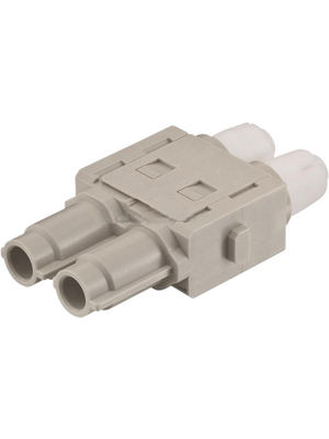 HARTING - 09140023025 - Connector Han,16 A,2500 V,Pole no.-2,Gender of contacts-Male, 09140023025, HARTING