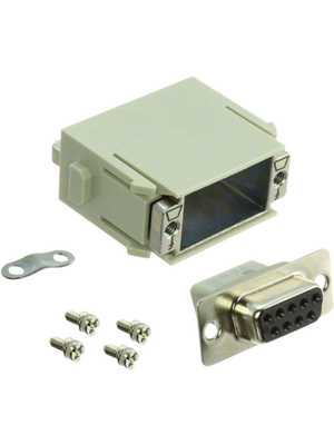 HARTING - 09 14 009 3101 - D-Sub module 9P, 09 14 009 3101, HARTING