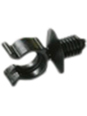 HellermannTyton - CTC10FT6LG PA66HIRHS BK 500 - CTC clamp 7 mm -40...+110 C black 7.5...8.5 mm Polyamide 6.6 - 151-00018, CTC10FT6LG PA66HIRHS BK 500, HellermannTyton