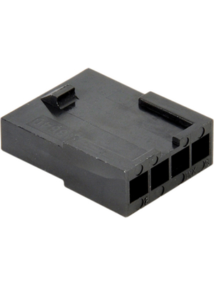 Molex - 43640-0401 - Male contact housing single row Pitch3 mm Poles 1 x 4 Micro-Fit, 43640-0401, Molex