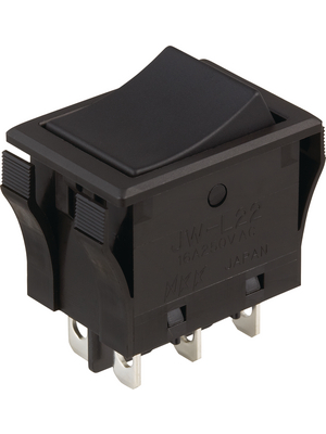 NKK - JWL22RAA - Rocker switch, on-on, 16 A, JWL22RAA, NKK
