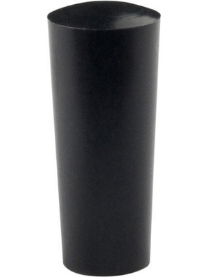 NKK - AT444A - Bat Lever Conical Cap 4.8 x 11.5 mm black, AT444A, NKK