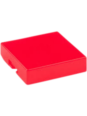 NKK - AT4074C, AT4075C - Cap red 12x12x3 mm, AT4074C, AT4075C, NKK
