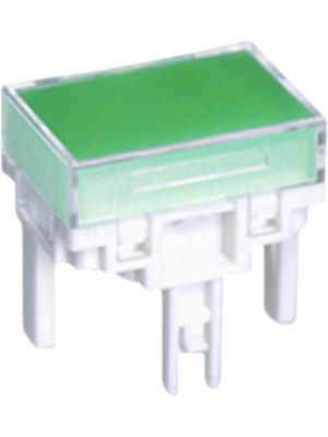 NKK - AT4163JF - Cap, Rectangular, green, 19.4 x 13.2 x 5 mm, AT4163JF, NKK