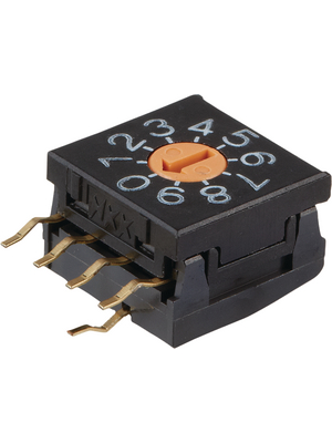 NKK - FR01FR10H-S - PCB coding switch BCD 4+1, FR01FR10H-S, NKK