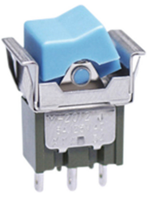 NKK - M2012TJW01 - Rocker switch, on-on, black, M2012TJW01, NKK