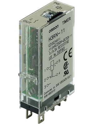 Omron Industrial Automation - H3RN-1 24AC - Time lag relay Multifunction, H3RN-1 24AC, Omron Industrial Automation