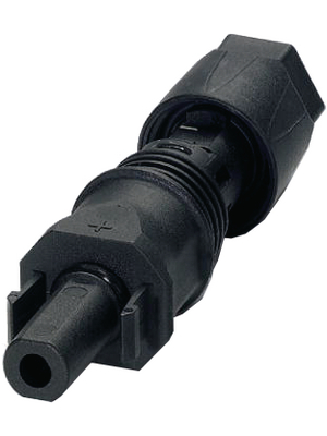Phoenix Contact - PV-CF-S 2,5-6 (+) - Cable socket, straight 1P, PV-CF-S 2,5-6 (+), Phoenix Contact