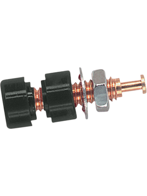 Pomona - 3542-0 - Laboratory socket ? 2 mm black N/A, 3542-0, Pomona