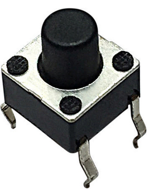 RND Components - RND 210-00194 - PCB Tactile Switch  PCB 12 VDC 50 mA Through Hole THT, RND 210-00194, RND Components