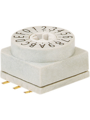 RND Components - RND 210-00244 - PCB coding switch HEX 3+2, RND 210-00244, RND Components