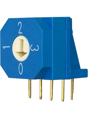 RND Components - RND 210-00124 - PCB coding switch BCD 4+1, RND 210-00124, RND Components