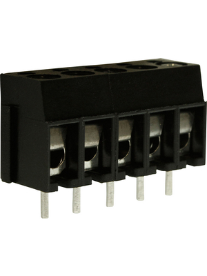 RND Connect - RND 205-00004 - PCB Terminal Block Pitch 5 mm horizontal 5P, RND 205-00004, RND Connect