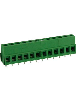 RND Connect - RND 205-00044 - PCB Terminal Block Pitch 5 mm horizontal 12P, RND 205-00044, RND Connect