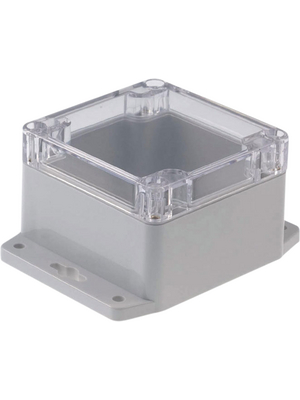 RND Components - RND 455-00264 - Plastic enclosure 80 x 82 x 55 mm light grey PC IP 65 N/A, RND 455-00264, RND Components