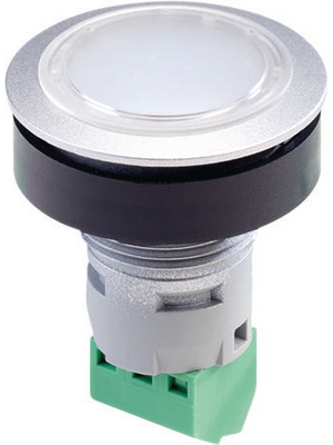 Schlegel Elektrokontakt - RRJL_24R_G - Indicator Light silver round RONTRON-R-JUWEL, RRJL_24R_G, Schlegel Elektrokontakt