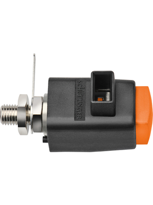 Schtzinger - SDK 801 / OR - Quick-release terminal ? 4 mm orange, SDK 801 / OR, Schtzinger