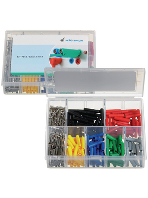 Schtzinger - KIT 7342 / LABOR 2 mm I - Plug and Socket Set ? 2 mm, KIT 7342 / LABOR 2 mm I, Schtzinger