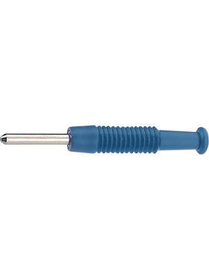 SKS Kontakttechnik - MST 3 BLUE - Plug ? 2 mm blue CAT I N/A, MST 3 BLUE, SKS Kontakttechnik