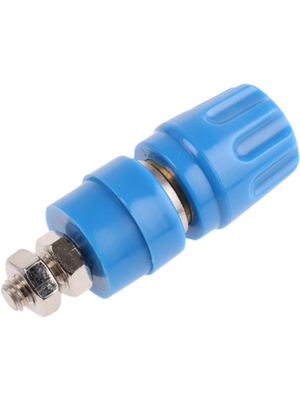 SKS Kontakttechnik - PKI 10 A BLUE - Binding post ? 4 mm blue, PKI 10 A BLUE, SKS Kontakttechnik