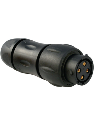 Souriau - UTS1JC124S - Cable Socket Trim Trio UTS Poles=3+PE N/A Female Housing size12, UTS1JC124S, Souriau