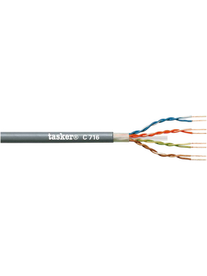 Tasker - C716 - LAN cable unshielded   4 x 2, C716, Tasker