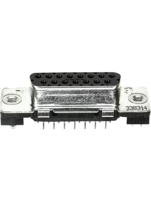 TE Connectivity - 1-338314-2 - D-Sub Socket 15P, Female, 1-338314-2, TE Connectivity