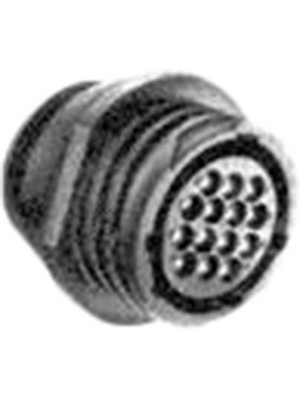 TE Connectivity - 183079-1 - Receptacle CPC1 Poles=9, accepts male contacts / Free hanging/cable mount, 183079-1, TE Connectivity