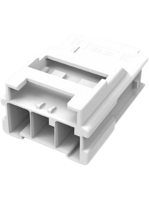 TE Connectivity - 1-1971771-3 - Female Housing Pitch6 mm Poles 1 x 3 Single row / Free hanging/cable mount Power Triple Lock, 1-1971771-3, TE Connectivity