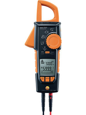 Testo - TESTO 770-3 - Current clamp meter, 600 AAC, 600 ADC, TRMS AC, TESTO 770-3, Testo