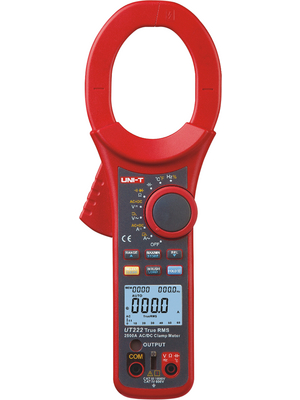 UNI-T - UT222 - Current clamp meter, 2500 AAC, 2500 ADC, TRMS, UT222, UNI-T