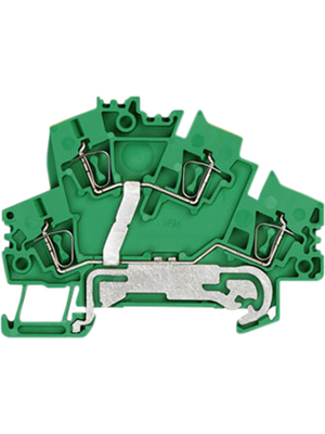 Weidmller - ZDK 2.5-2PE - 1791010000 - Terminal block Z Series N/A green/yellow, 0.5...2.5 mm2, ZDK 2.5-2PE - 1791010000, Weidmller