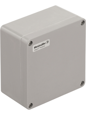 Weidmller - KLIPPON POK 161609 - Plastic enclosure light grey 160 x 90 x 160 mm Glass-fibre-reinforced plastic IP 66 N/A, KLIPPON POK 161609, Weidmller