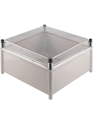 Weidmller - TBF 49/30/21 TRSP - Plastic enclosure platinum grey / transparent Glass-fibre-reinforced Polyester IP 66 N/A TBF, TBF 49/30/21 TRSP, Weidmller