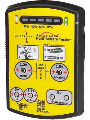 ZTS inc. - MINI-MBT - Battery Tester, MINI-MBT, ZTS inc.