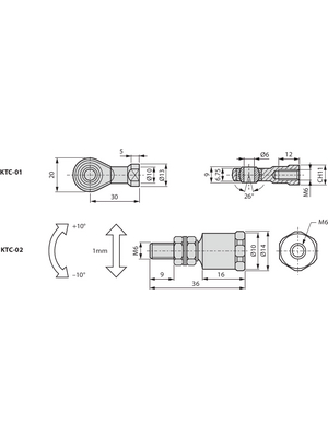 Keen-Tec - KTC-01 - Articulated head Articulated head, KTC-01, Keen-Tec