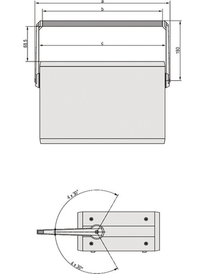 Pentair Schroff - 24575-138 - Handle, 24575-138, Pentair Schroff