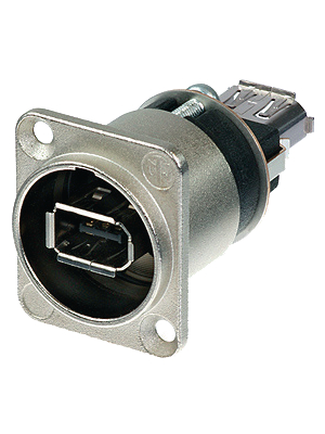 Neutrik - NA1394-6-W - Firewire Device Socket, NA1394-6-W, Neutrik
