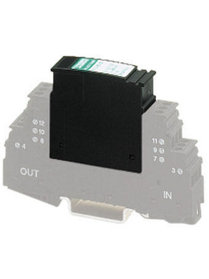 Phoenix Contact - PT 3-HF-12DC-ST - Surge protection plug - 2858043, 0.45 A Number of poles=3, PT 3-HF-12DC-ST, Phoenix Contact