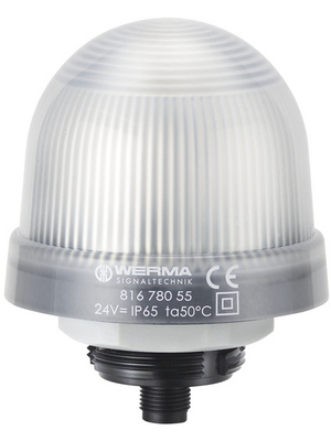 Werma - 816 780 55 - LED Permanent Beacon, multicoloured, 24 VDC, 816 780 55, Werma