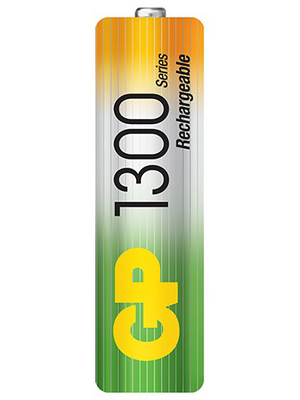 GP Batteries - GP 130AAHC-0 / R6 / AA - NiMH rechargeable battery HR6/AA 1.2 V 1300 mAh, GP 130AAHC-0 / R6 / AA, GP Batteries