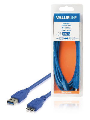 Valueline - VLCB61500L20 - USB 3.0 Cable, VLCB61500L20, Valueline