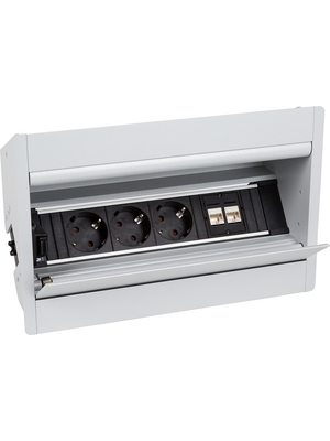 Bachmann - 909.147 - Power strip, 3xDE, 2xCAT6, 2m CONFERENCE, 909.147, Bachmann