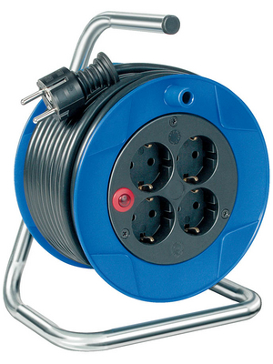 Brennenstuhl - 1079180004 - Extension cable reel 15 m Protective contact, 1079180004, Brennenstuhl