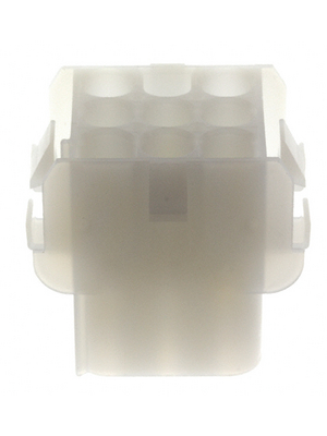 TE Connectivity - 1-480707-0 - Receptacle housing Pitch6.35 mm Poles 3 x 3 accepts male or female contacts / Multi row MATE-N-LOK Universal, 1-480707-0, TE Connectivity